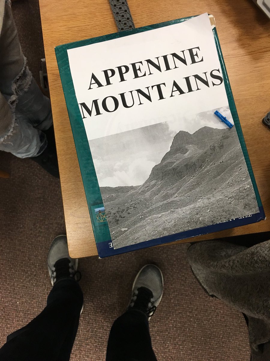 DoctorDrury's tweet photo. #mralexander and @MattVillasana have students figuring out how to get water from the appenine mts to Rome. #engineers #cpsbest https://t.co/pis8cdLeWe