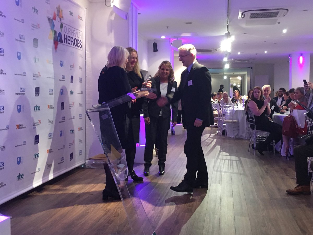 thenhenews's tweet photo. Workforce planning team of the year bronze award 2017: GP team, Carlisle #ourhealthheroes https://t.co/6pOZss6qjg