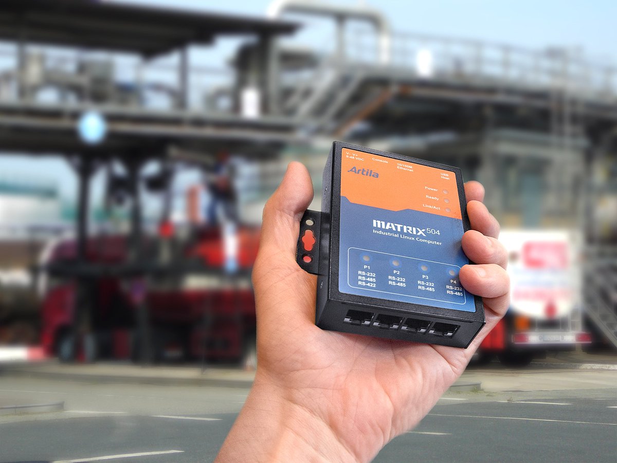 ImplicoGroup's tweet photo. We make another step toward the #IIoT! Our new TCP-X-Unit connects even legacy field devices with modern software. It converts signals from three devices for the terminal management system #OpenTAS โ simultaneously: https://t.co/nfJrMcbjUT https://t.co/l5fMOWmTwC