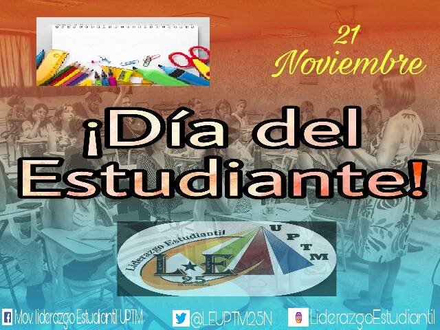 #21Nov #DiaDelEstudianteUniversitario desde <a href="/LEUPTM25N/">LiderazgoEstudiantil</a> felicitamos a todos nuestros compañeros Upetistas quienen a pesar de las adversidades siguen formandose para un mejor futuro y así poder sacar al país de la peor crisis de toda su historía.