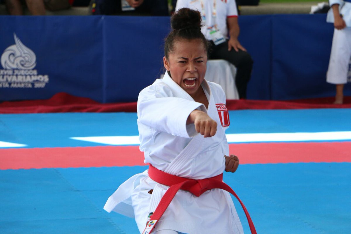 ipdperu's tweet photo. #IPDEnLosBolivarianos ¡Vamos Perú! Ingrid Aranda y Mariano Wong clasifican a la final de karate en la modalidad de kata por los #JuegosBolivarianos2017. 👇🇵🇪🥋🏟 #TeamPerú https://t.co/fGwEsxFBTB