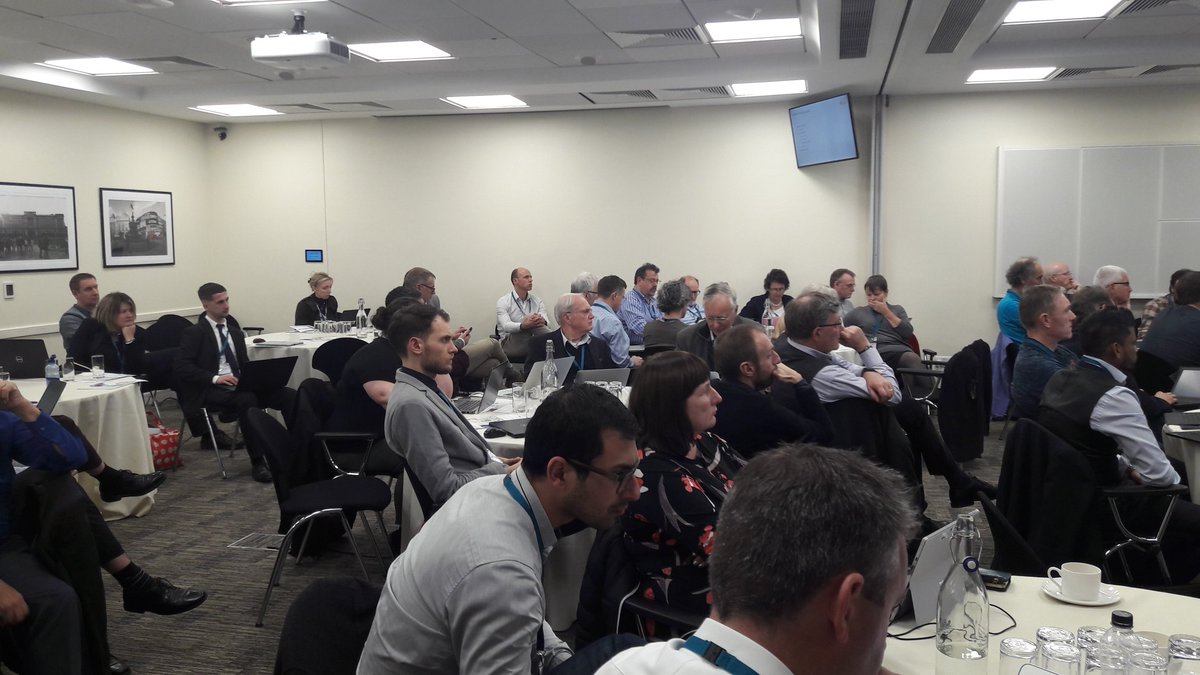 INTEROPenAPI's tweet photo. Almost 7 hours of solid learning and still a packed room! Those post-event drinks will be well won 

Amazing day, thanks to @David_hay25 &amp; @DrAmirMehrkar - the 'good cop/bad cop' of #FHIR learning https://t.co/nzfJ4ViTIz