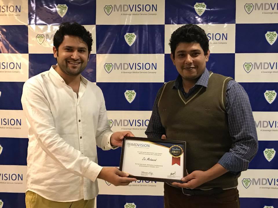 mdvisionpvtltd's tweet photo. Employee of the month October 2017 #Team #MDVision #Keep up the #Good #Work https://t.co/wGvQmtY3tF