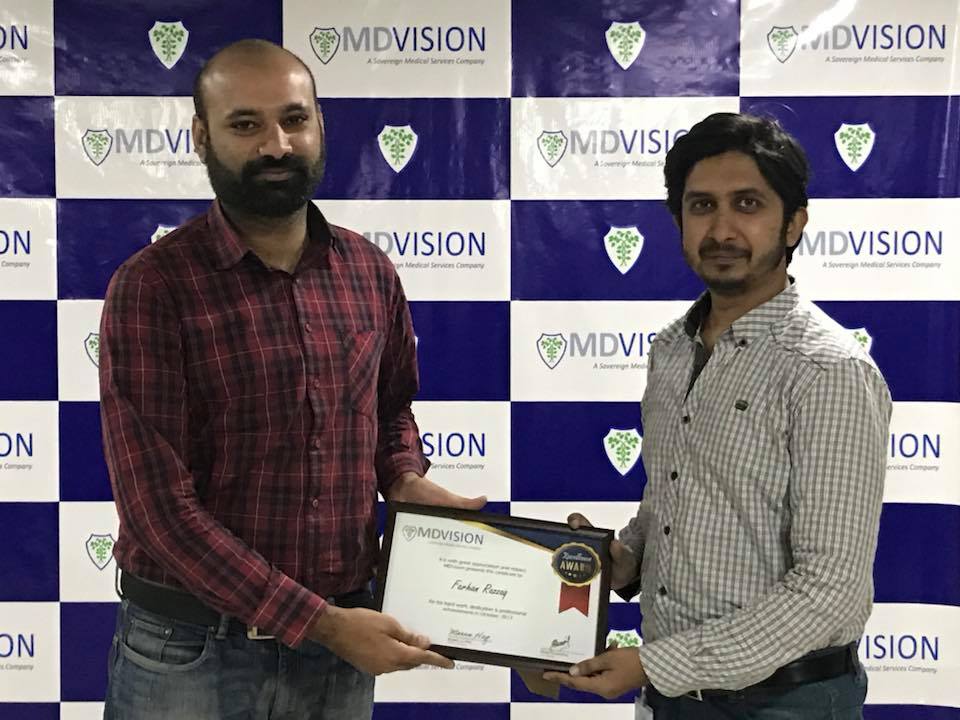 mdvisionpvtltd's tweet photo. Employee of the month October 2017 #Team #MDVision #Keep up the #Good #Work https://t.co/wGvQmtY3tF