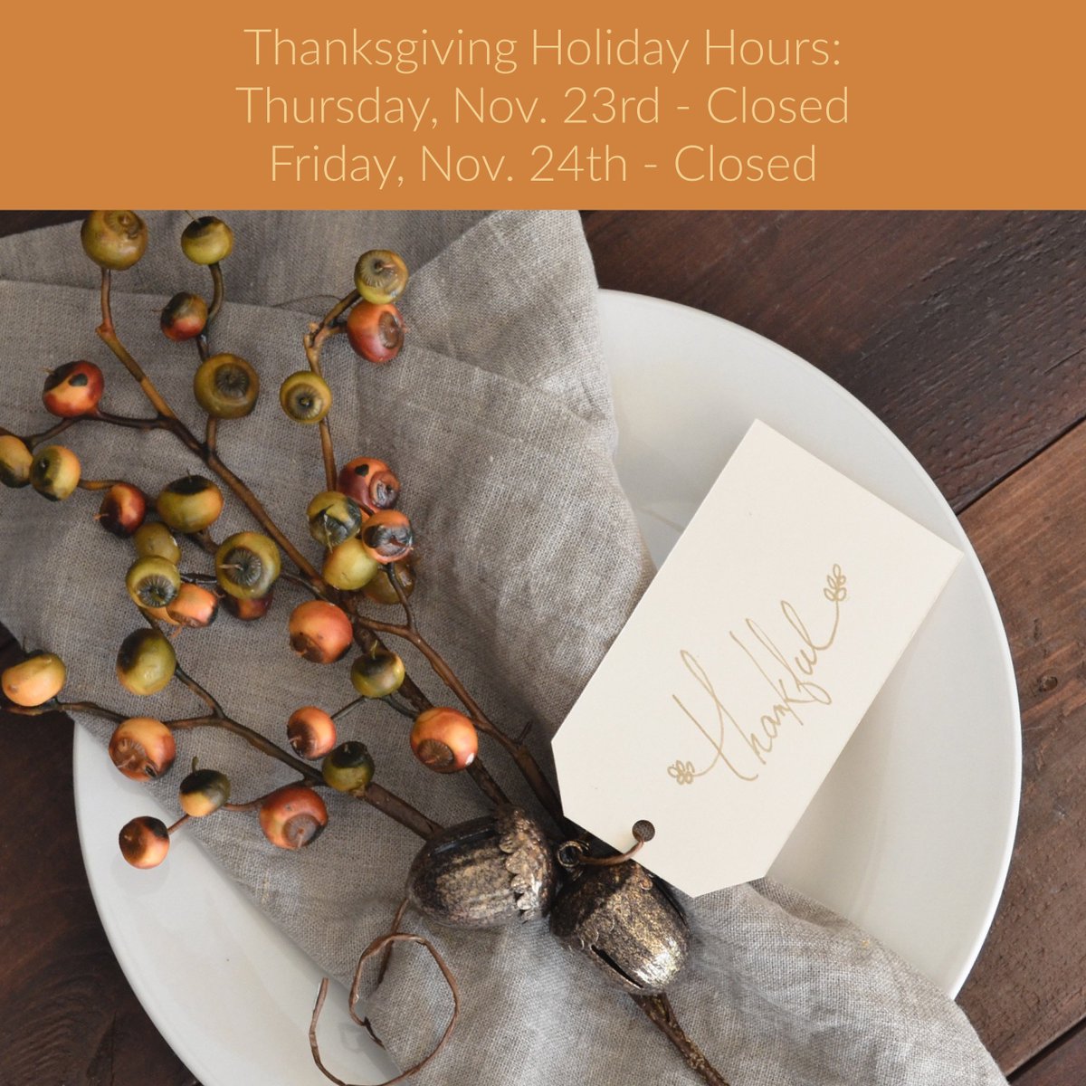 CapitolSupport's tweet image. From our work family to yours, Happy Thanksgiving!