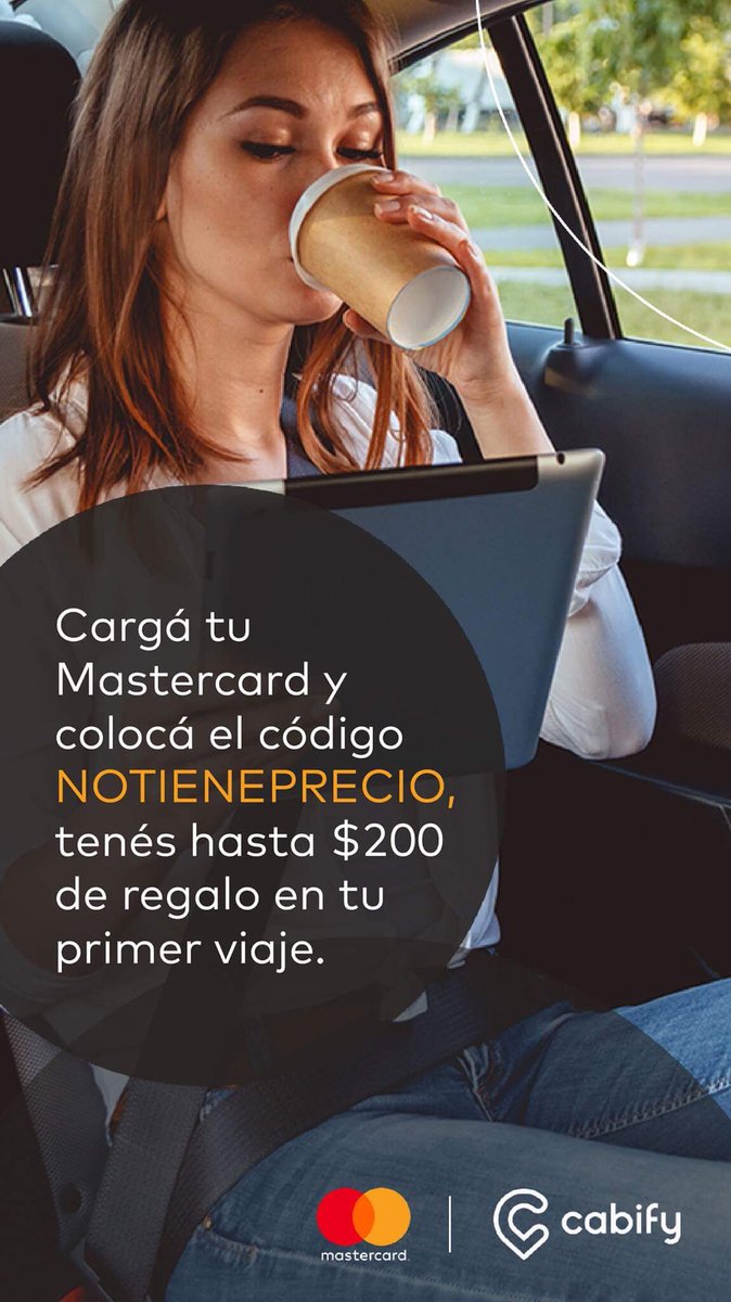 lucia_ugarte's tweet photo. ¿Días de sol☀️? También somos #CabifyLovers Por eso te regalamos estas promos junto a @cabify_arg & @MastercardArg para que disfrutes de tu chofer privado!😎 https://t.co/4QrRiiUGwm