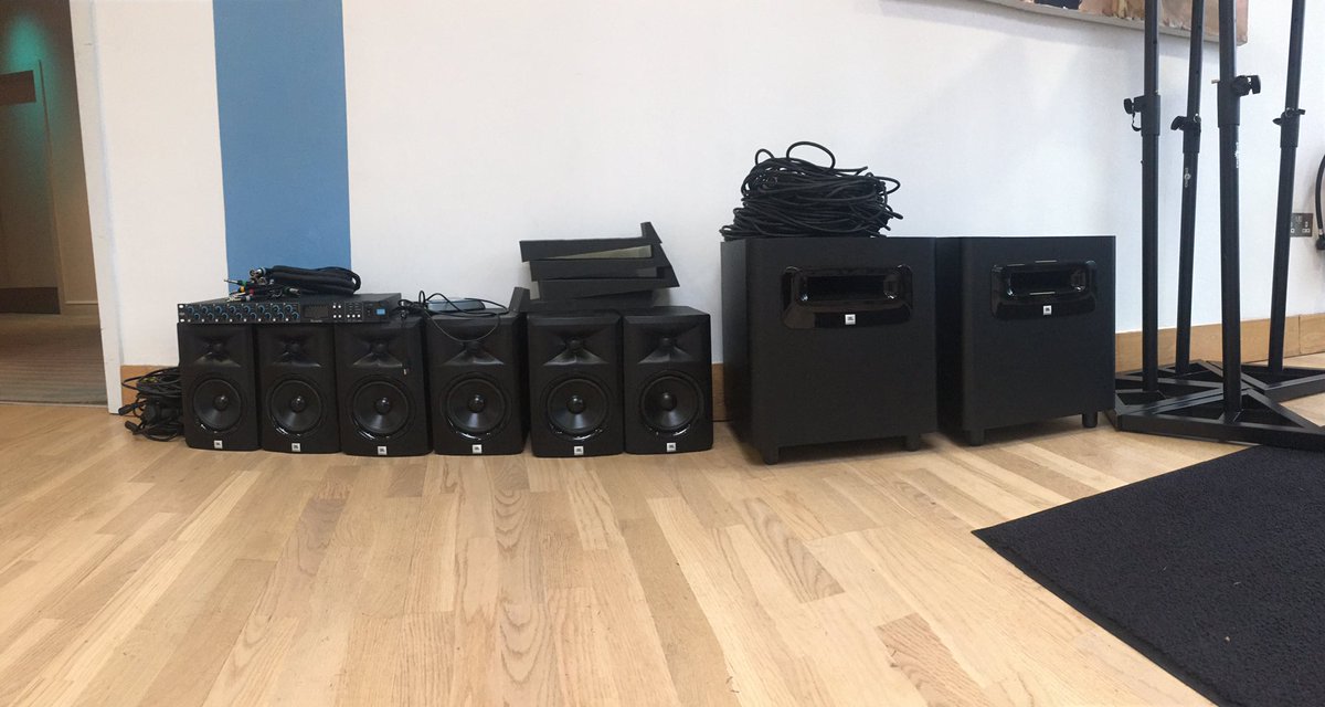dougieevans's tweet photo. Packed up the #choreographyofsound #exhibition today. Thank you everyone who came and listened 👂#soundart #ACEsupported https://t.co/yFrsxG6XgE