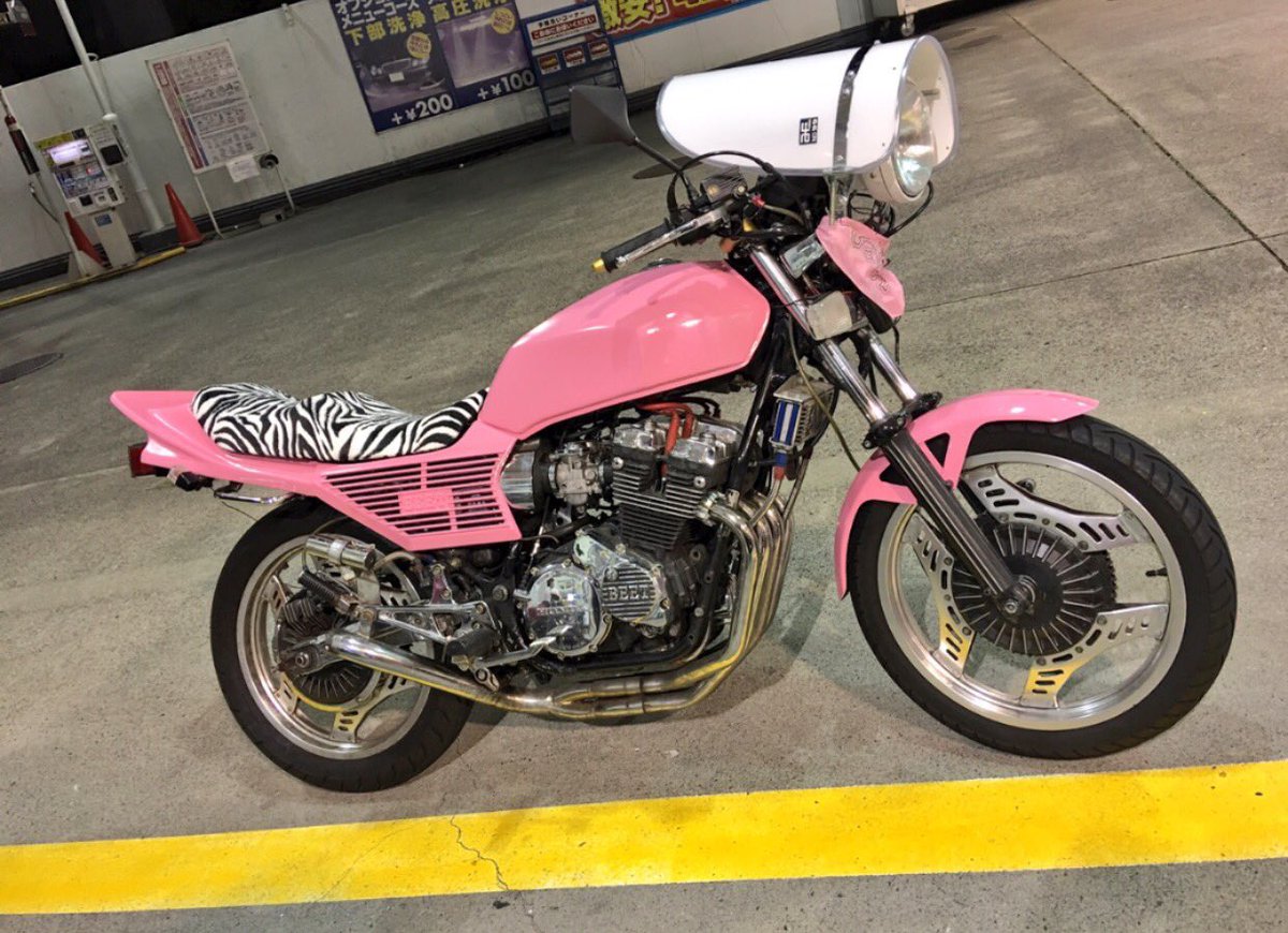 先輩のCBX盗まれました CBX400F PCフレームの400エンジンです