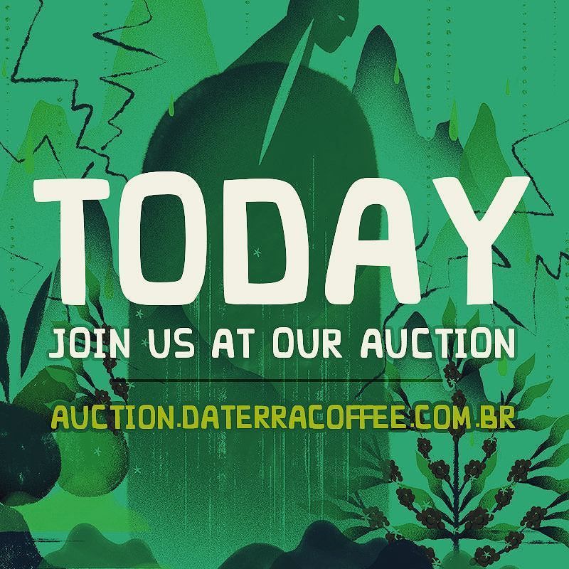 It's today! 🏁Our 5th auction goes live at 3pm GMT. Follow or join us at auction.daterracoffee.com.br. This year our auction is powered by <a href="/cropster/">cropster-#@</a>. ift.tt/2z6WJ8C