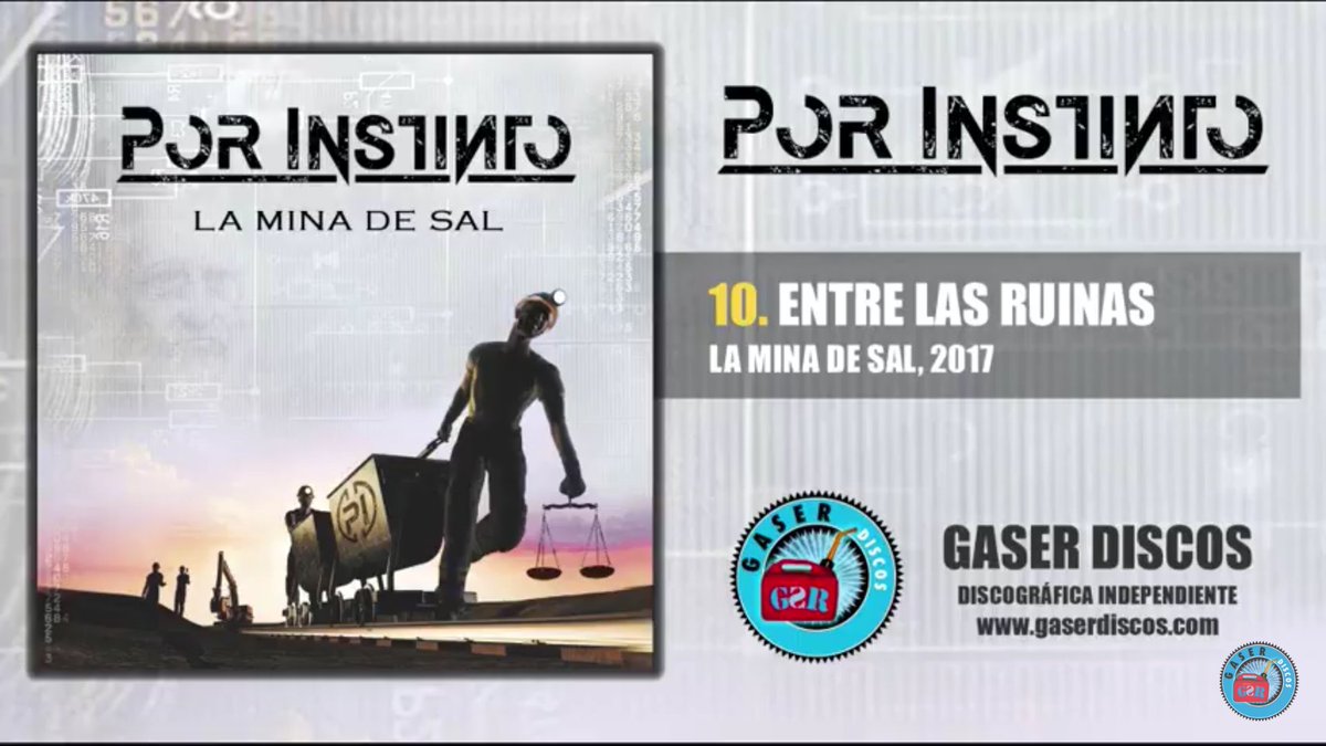 PorInstinto's tweet photo. Ya habéis escuchado "Entre las ruinas" ???,el décimo corte de LaMinaDeSal...Si no lo habéis hecho, echadle una oreja a este tema con la pedazo de colaboración de @MaxiFdR  COMPARTIR!!!🤘🤘😉
@PorInstinto @GarridoRock @gaserdiscos @FeDeRatas1 
#LaMinaDeSal

https://t.co/PbwYI4XF1L https://t.co/lDwRbaQTL0