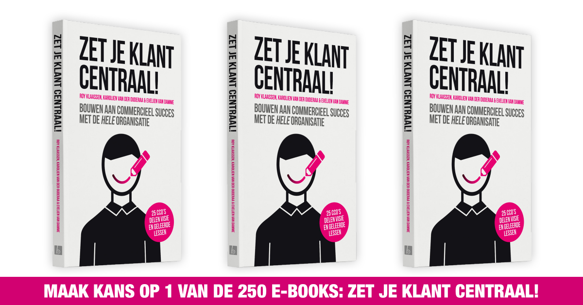 Ook gratis de bestseller lezen: Zet je klant centraal? 
 hubs.ly/H09cv300