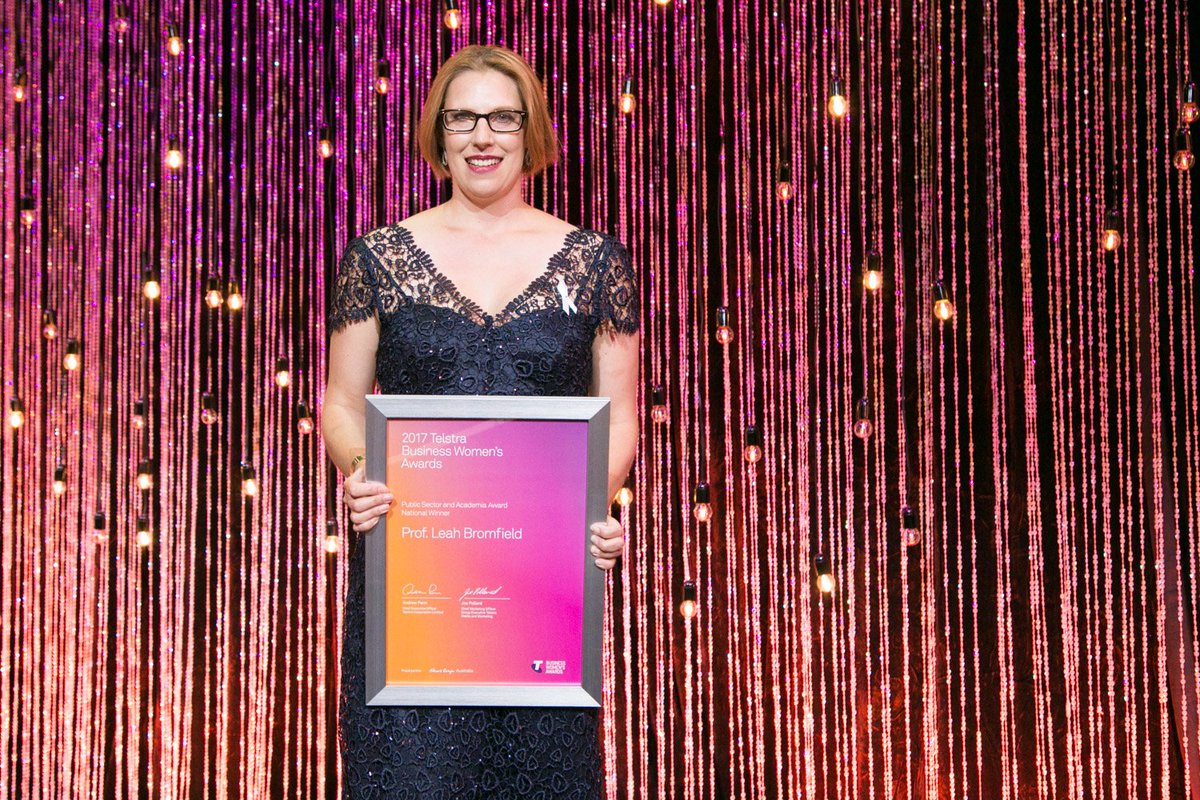 womens_awards's tweet photo. Congratulations to four of our National #TelstraBizWomen winners, @CeoRoumeliotis, Prof @LeahBromfield, Jennifer Franceschi and @EliseApolloni. https://t.co/0hYTQogUVh