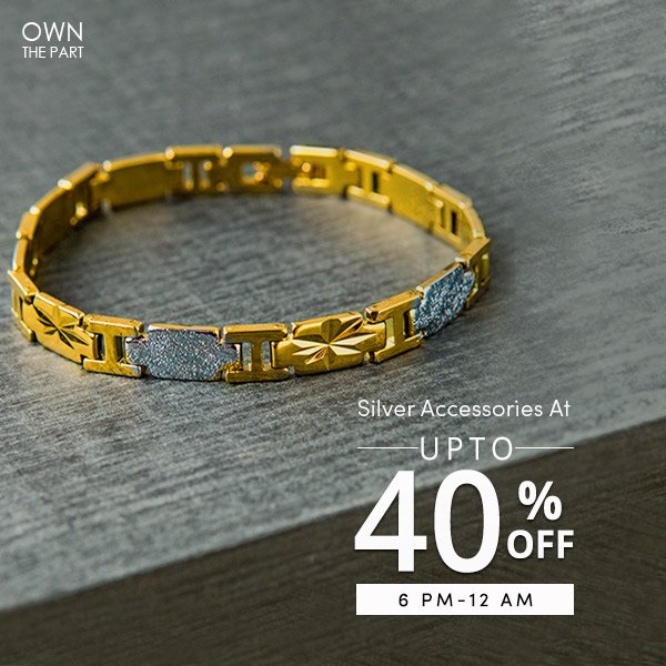 DAREbyVoylla's tweet photo. #HappyHours
Grab UPTO 40% Off on Precious Accessories for 6 hours only. 
Rush Now: https://t.co/D6v8XTmJgj
#OwnThePart #DareTradition https://t.co/SpaGLuqzgB