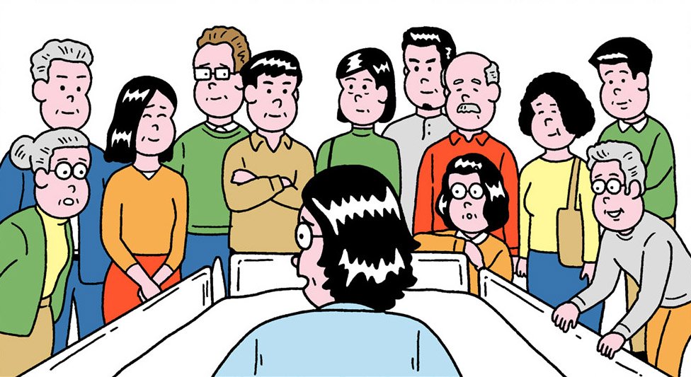 Jun Oson 先日つぶやいた 入院したら12人の親戚が見舞いにきたイラスト は 激レアさんを連れてきた で使われましたー これが画面に表示されるのは数秒 なかなか儚い でもそれはそれでいいかもしれない Jun Oson 先日つぶやいた 入院したら12人の親戚が見舞いにきたイラスト は 激レアさんを連れてきた で使われましたー これが画面に表示されるのは数秒 なかなか儚い でもそれはそれでいいかもしれない