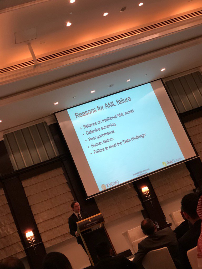 laylasaeed's tweet photo. Why AML failure is an option #RegtechMena #fintech https://t.co/ClefTGBEe9
