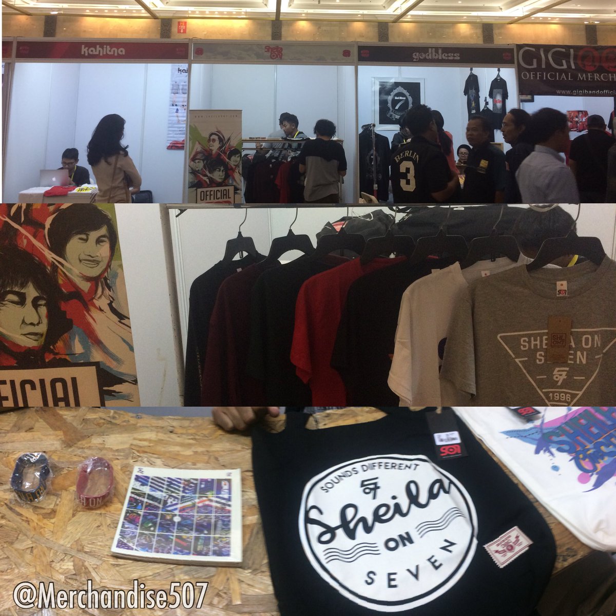 sheilaon7's tweet photo. Dptkan Original @Merchandise507 di Booth  5uperGroup Plenary Hall JCC depan Pintu masuk. 
cc @SG_JABODETABEK https://t.co/7EU70kurgw