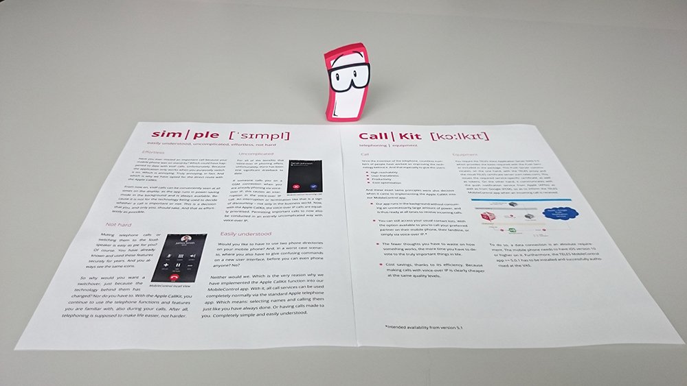 _Sammy_Smart's tweet photo. Check it out - our new Press Release as well as a new brochure about using the Apple CallKit with our MobileClient is online! https://t.co/VT9SkzYO02
#distributingknowhow #newthingstouse #makelifeeasier #greatstuff #TELES #mobileclient #discoverourproducts https://t.co/tR2zVOmZpe