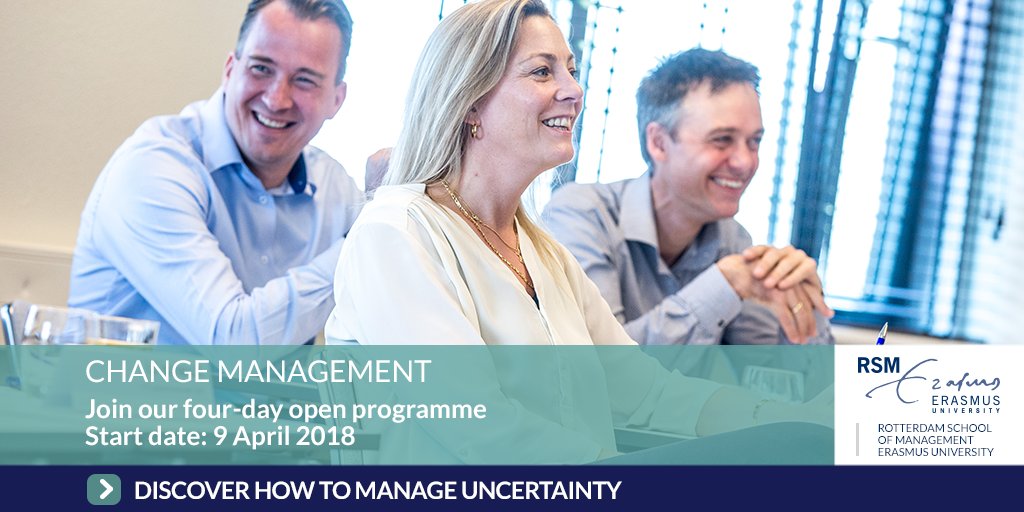 RSMexed's tweet photo. Our new Change Management programme starts today! Good luck to all participants. The second run will take place in April 2018 https://t.co/PvzIEeWvMD https://t.co/0kmdQj2VDE