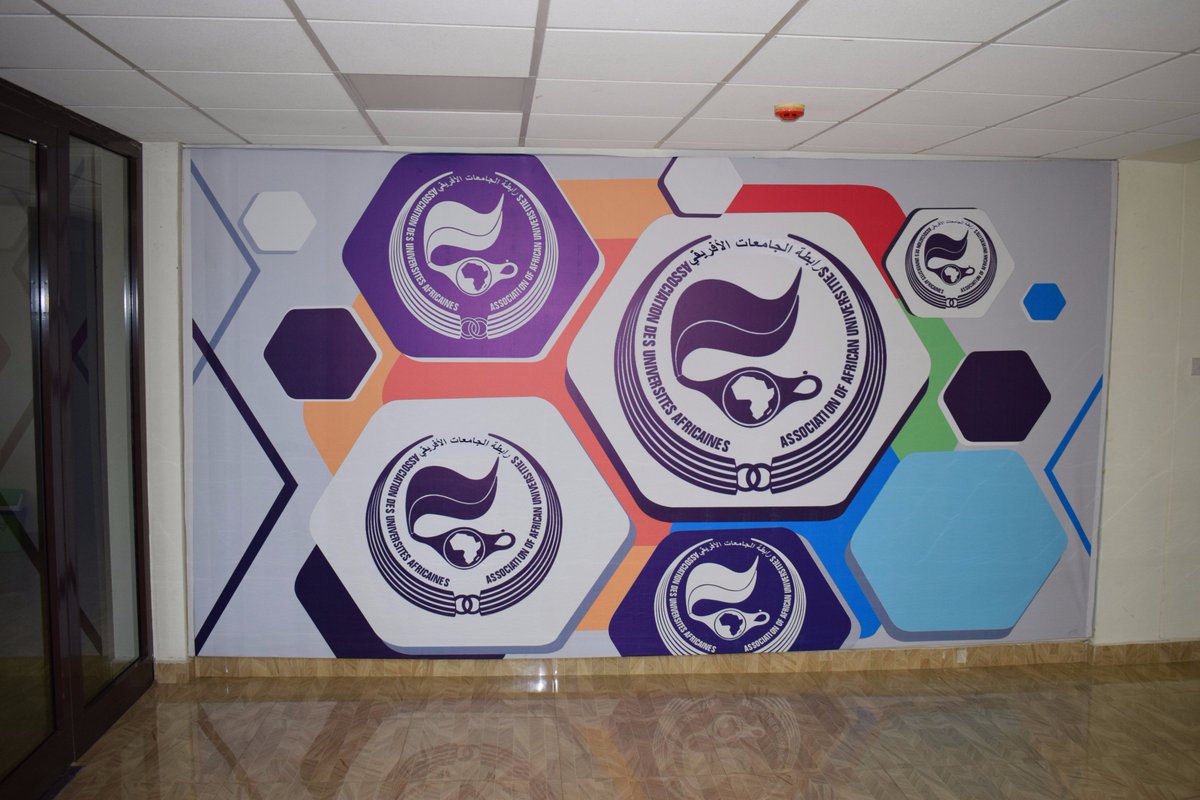 AAU_67's tweet photo. Calling all selfie lovers and photogenic people to please take your photos at our AAU branded wall and share with us #AfricanUniversitiesWeek #AfUniWk https://t.co/Bdwi5Rl3Tt