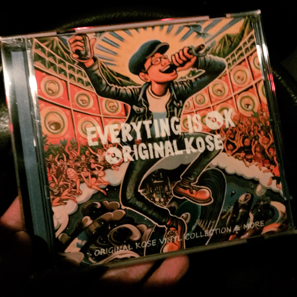 singjroy's tweet photo. Original Kose君のアルバムをドライブしながら聞かせて頂きました。コーセー君とは、3.11後にご縁があり、度々セッションさせて頂いたり、家に泊まらせて頂いたりして、これまでに色んな話をしてきたので、アルバムを聴いていたら色んな気持ちが溢れて来ました。2017年度名盤確定です。#original_kose https://t.co/9aWiDlSZno
