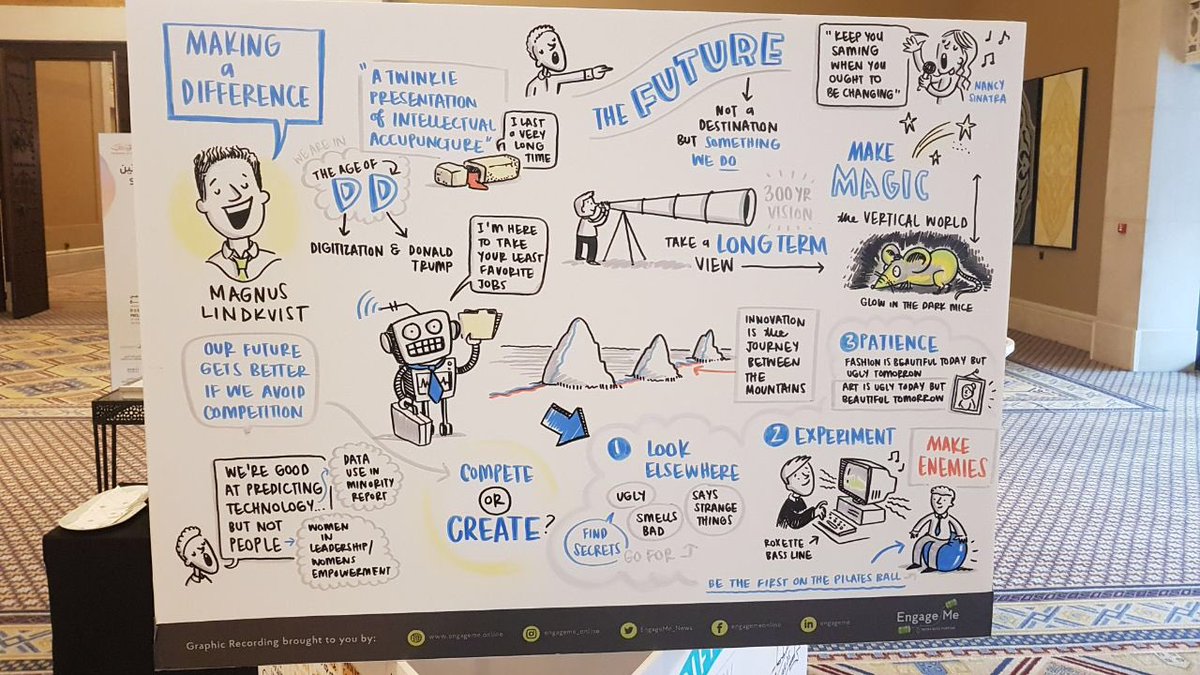 fashionablepmp's tweet photo. The artistic view of #ProjectManagement from the #DIPMF #DIPMF2017 @DIPMF #pmiuae #pmi #makingadifference https://t.co/gr8i4DOvBQ