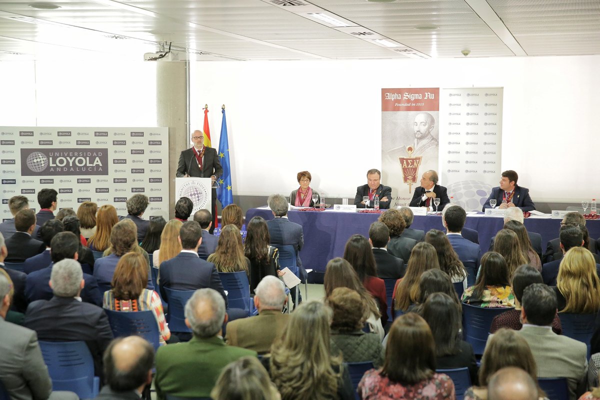amecotest's tweet photo. Alpha Sigma Nu distingue a 45 estudiantes de la Universidad Loyola Andalucía -  https://t.co/WpJqAhpuri y ... https://t.co/A6WhtveOtW