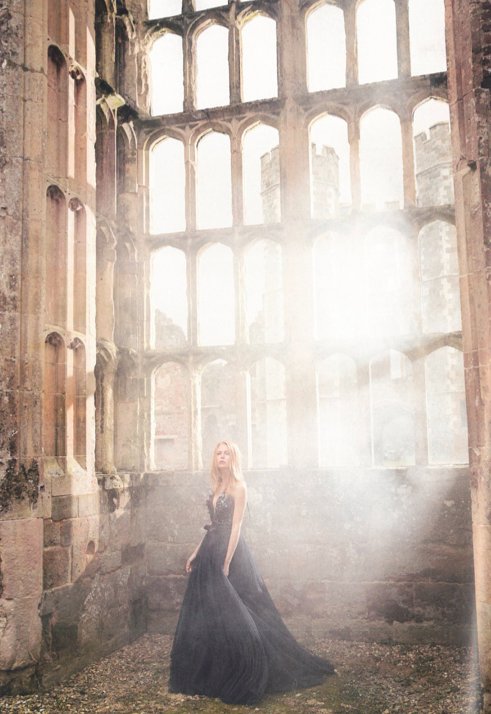 jennypackham's tweet image. A beautiful shot of our Pre SS18 midnight tulle sequin and crystal embellished bodice and ballerina skirt featured in the Winter Issue of @townandcountryuk Styled by @marthaward #jennypackham #instoressoon