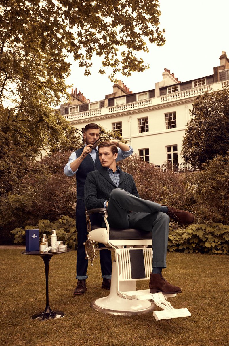 HackettLondon's tweet photo. The foundations of a gentleman’s style story is his grooming. Discover the daily essentials for the modern man https://t.co/Sr3bNiB0a2