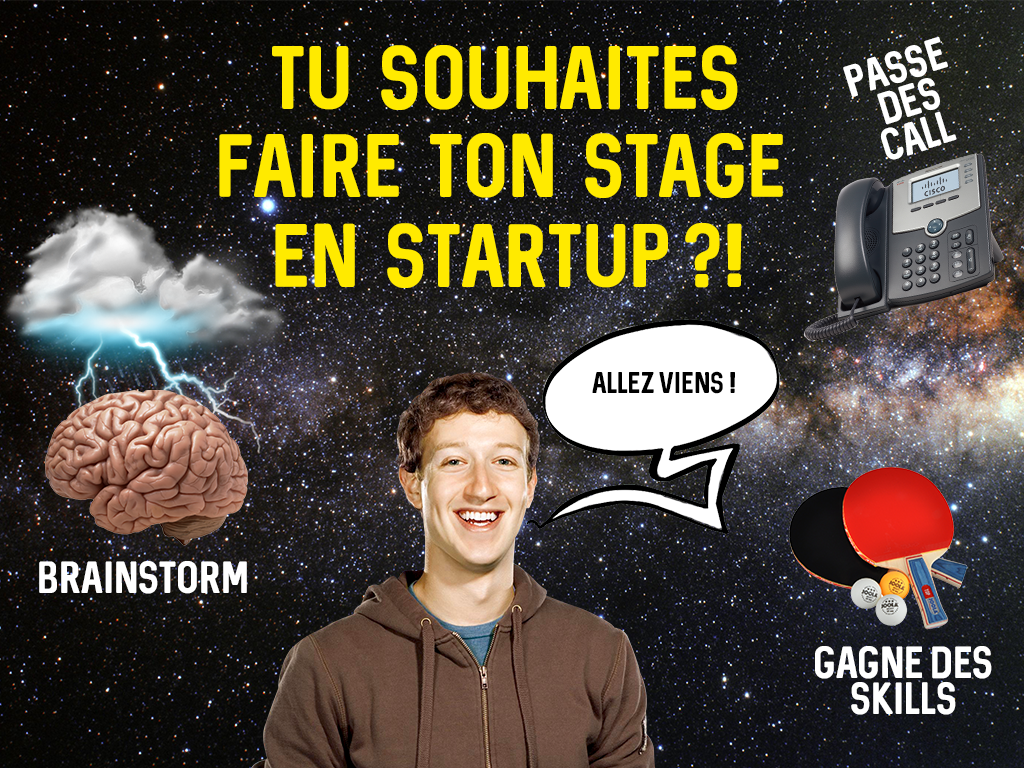 Tu cherches un stage en startup ? Voilà mon adresse vincent@tomorrowjobs.fr pour plus d'infos ! Paris / Lille / Nantes / Nancy / Metz J'attends ton mail, La bise. #Stage #PleaseRT #i4emploi #i4EmploiR