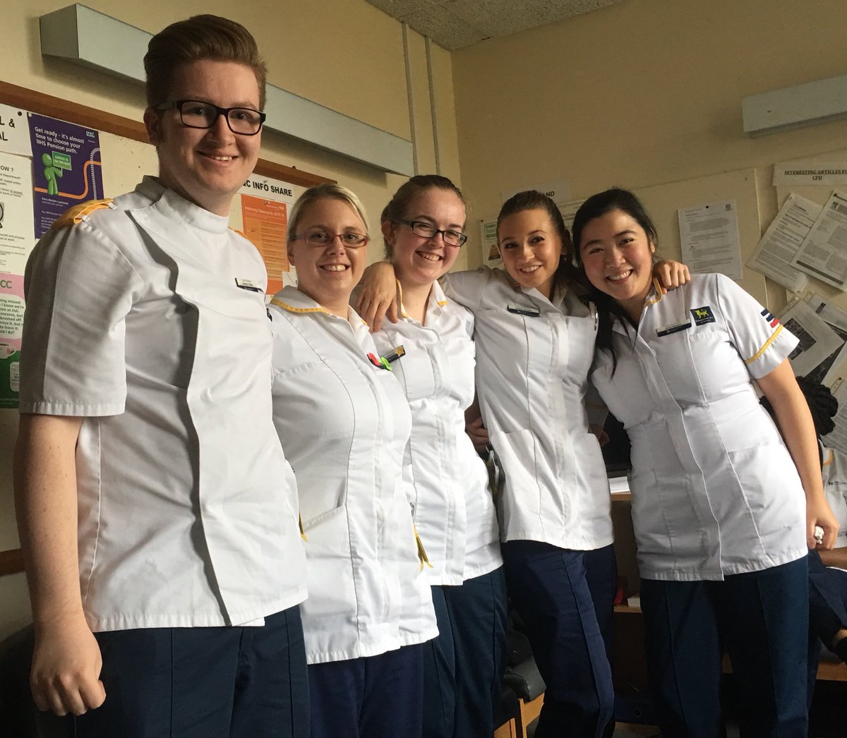 SCoRMembers's tweet photo. RT @Roentgens_dad: We have no group pictures, said #Grp15 at Walsall today ☹️ Sorted that! 😀 Year 3 and pressing on to each #BeaRadiographer 👍 So proud of them! 👏😀👍 https://t.co/pDw5K6NHm3