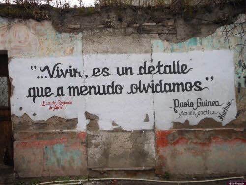 « Vivir es la cosa más rara del mundo. La mayoría de la gente no hace más que existir. » Oscar Wilde
<a href="/RoyCampos/">Roy Campos</a>