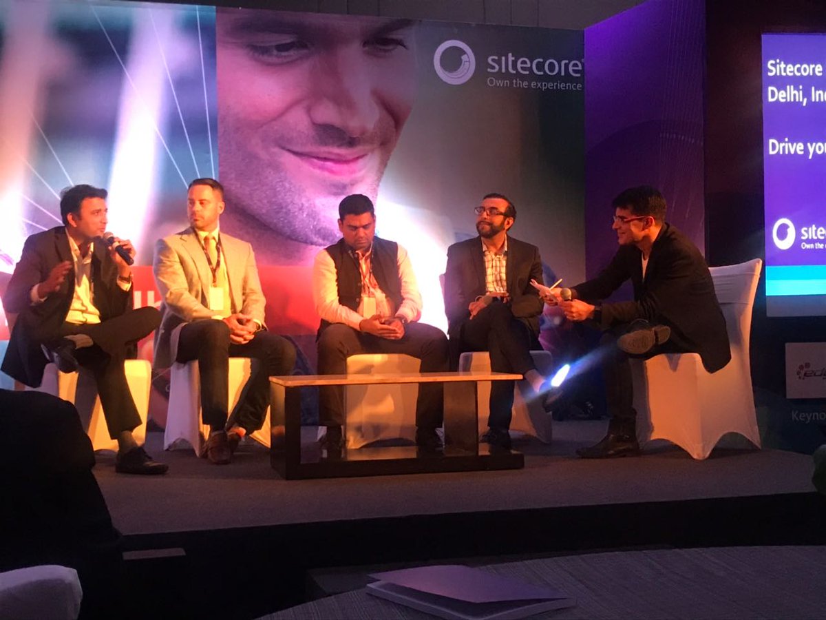 GoAltudo's tweet photo. Glimpses from Sitecore India Conference 2017 - Delhi with Rahul Khosla, CEO and Founder, edynamic. #SitecoreDDT #DigitalDestinyTour https://t.co/6qe0DCbWdi