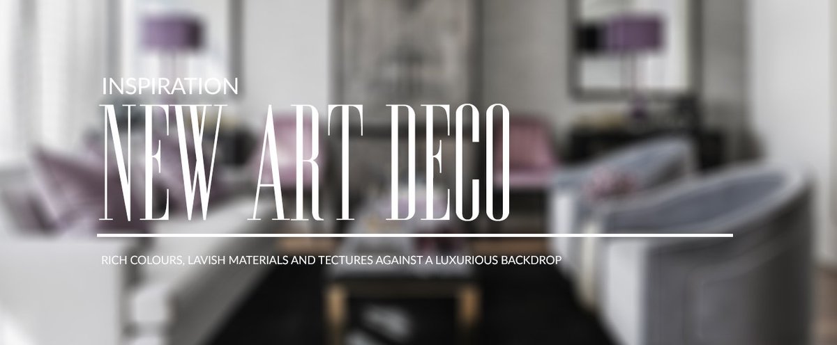 dormitoryuk's tweet photo. New #ArtDeco is still one of our favourite styles - and the colour palette works well for Autumn and Winter. The lowdown on how to get this stylish look from @MartynWDesigns https://t.co/PGx2s7ovRQ #NewDeco #interiordesign #interiors #Deco https://t.co/6oagAa9Xws