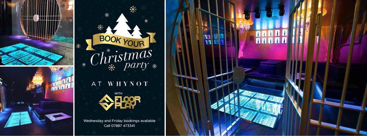 Booking a night out over Christmas? Get in touch with Floorplay Events on 07887473341 and let us organise all your events for you 💃🏻🍾🎈🎄