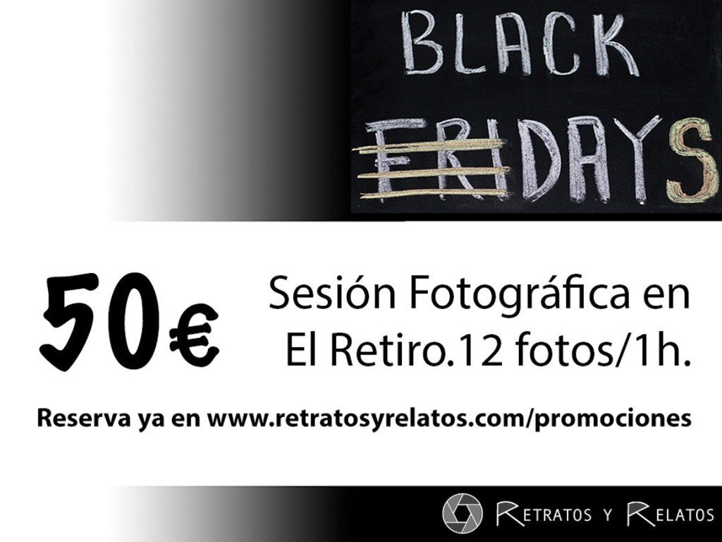 RetratosyR's tweet photo. Adelanta tu sesión fotográfica navideña con la promo de Black Days de Retratos y Relatos https://t.co/MjiwlrYRbh #blackfriday #blackfriday2017 #fotografia #fotografiamadrid #foto #navidad #regalos https://t.co/OLuSIIknFA https://t.co/vpy1t6WmbB