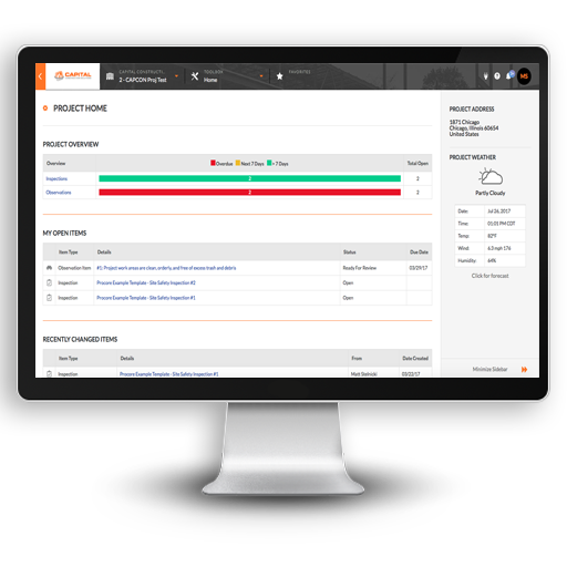 Procore and Capital Construction Solutions are now Strategic Partners! It's the ideal combination- #Project #Management integrated with #Risk Management. Learn more- capitalconstructionsolutions.com/get-started/