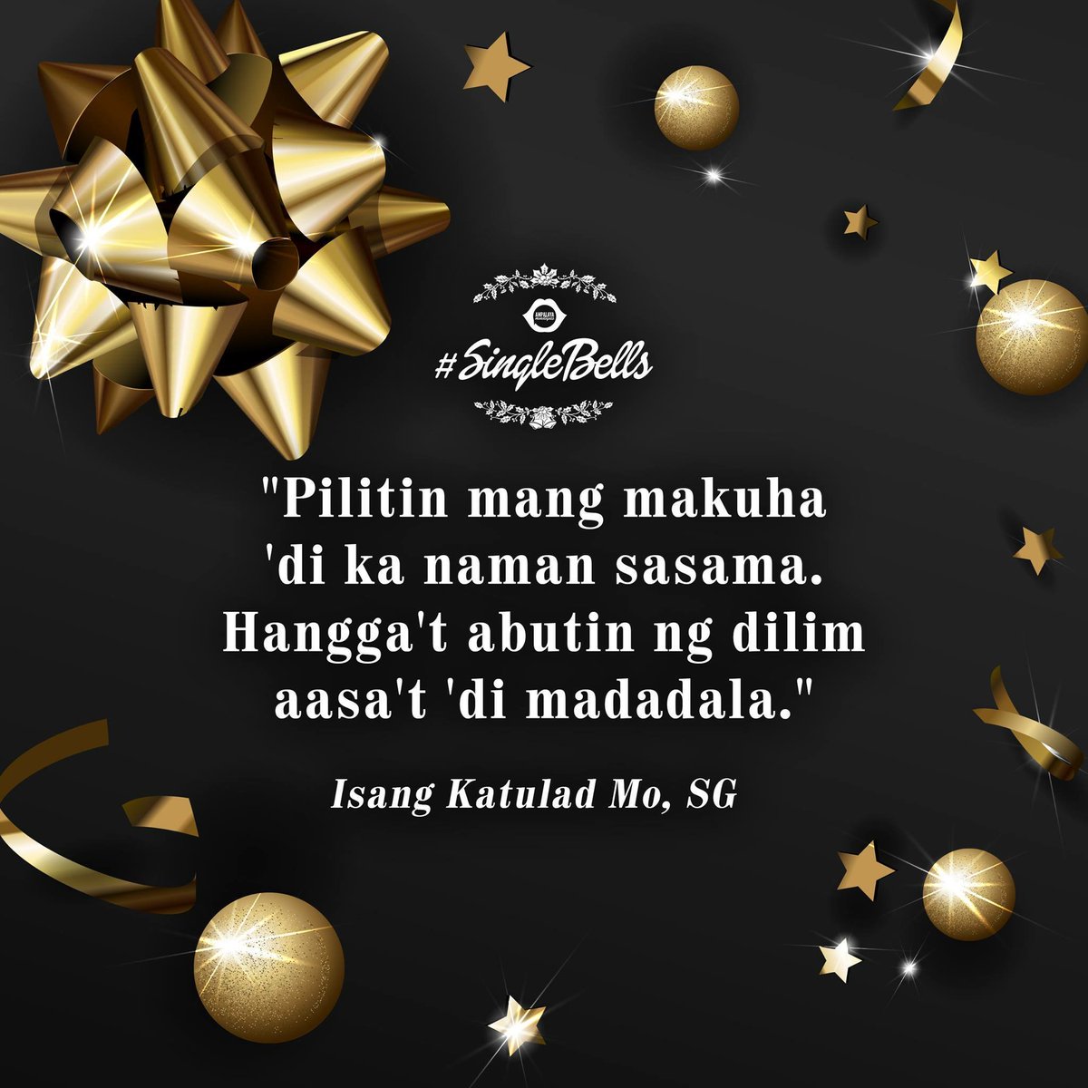 SGMusicPH's tweet photo. Lumandi ng bahagya. SingleBells this Saturday! #UNAProd #AmpalayaMonologues #SingleBells 

- Admin B https://t.co/SupcOLFBuk