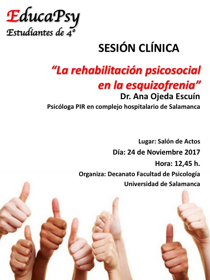 Compañerxs de cuarto, echad un vistazo a esta sesión del EducaPsy para la asignatura de Prácticas Externas.