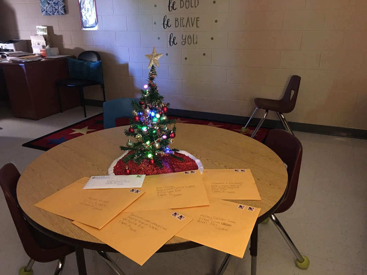 Thankful for all of the wonderful people who have donated items to help our students.  These are the envelopes that are filled with the many thank you cards that are being mailed out to them today! <a href="/GTEtoucans/">Golden Terrace Elementary</a>