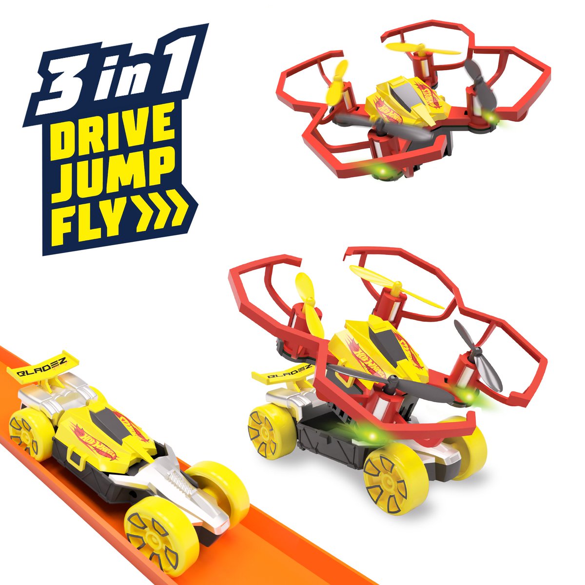 bladez hot wheels drone