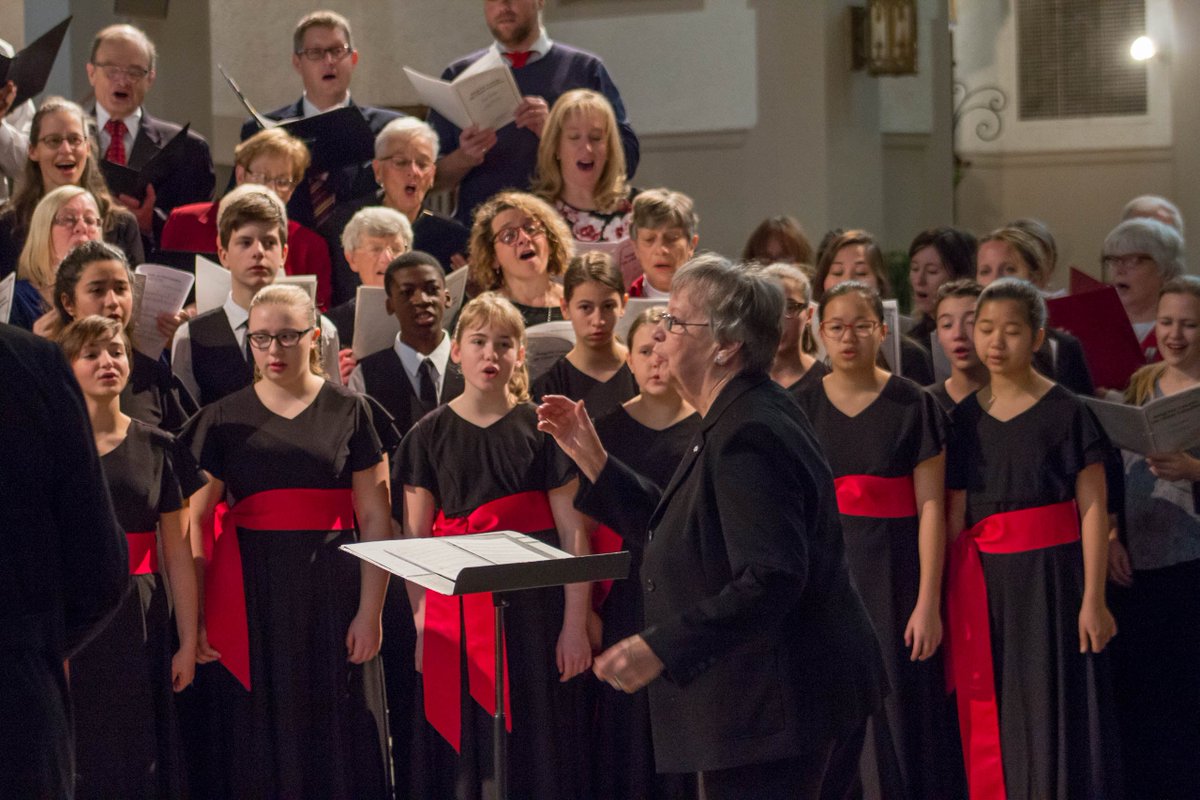 OCC_Sings's tweet photo. Wonderful celebration of Barbara Clark's 80th birthday with #Laurence_Ewasko, @MarkSirett , #oryc, #thearmyvoices and alumni from all different decades. https://t.co/65CKAhWXnY