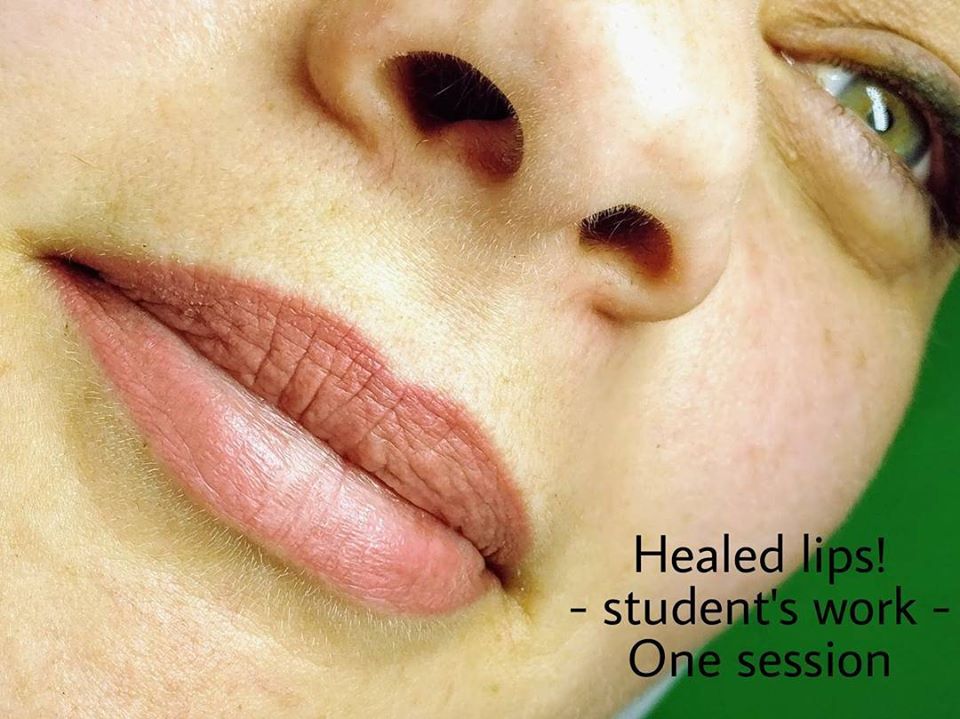 MariaMargineanu's tweet photo. Healed lips! π- student's work - One session -----------------------------------
#anamariamargineanu
#startacademy #cursuri #trainingdermopigmentation #lips https://t.co/dEftHAz3MK