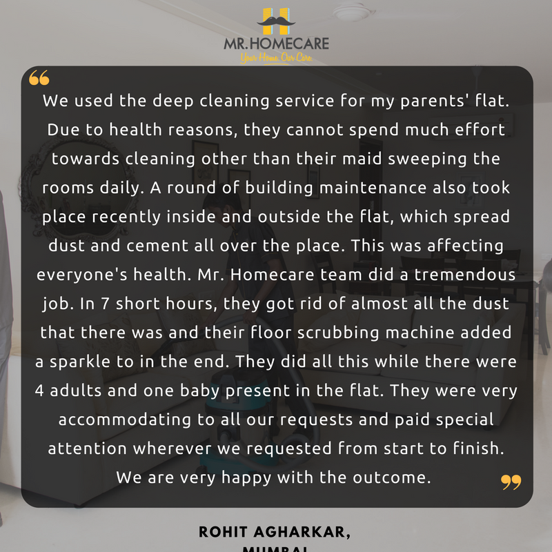 MisterHomecare's tweet photo. Thank you, Rohit for the kind and motivational feedback :) https://t.co/BdMqpdGSRI
