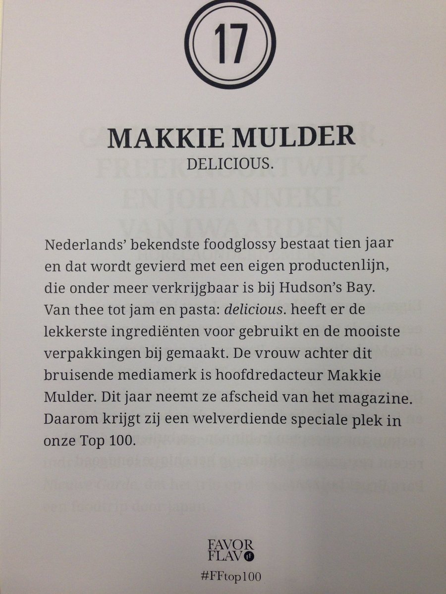 makkiemulder's tweet photo. Wat werd er hard geklapt 🙃 en wat ben ik in goed gezelschap ❤️ #favorflav #FFtop100 #foodinfluencers https://t.co/6izwphz4Pr