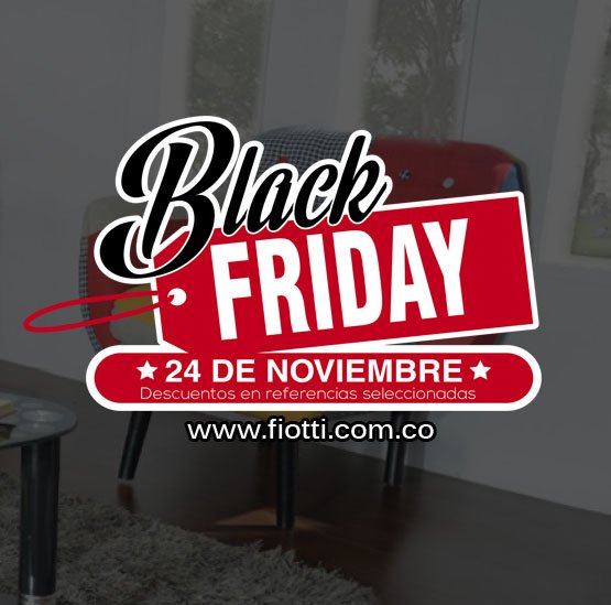 #BlackFriday 
Se acerca el día de nuestras más grandes ofertas del año en internet en fiotti.com