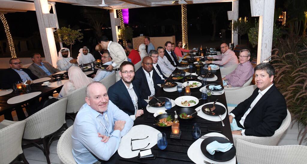 DIPMF's tweet photo. أقامت اللجنة المنظمة ل#منتدى_دبي_العالمي_لإدارة_المشاريع عشاء عمل لمتحدثي المنتدى حضره 25 متحدثاً من ذوي الخبرات في مجال إدارة المشاريع.

The #DIPMF2017 organizing committee is honoured to have invited 25 distinguished DIPMF speakers to a business dinner https://t.co/qltXGy0ZM3