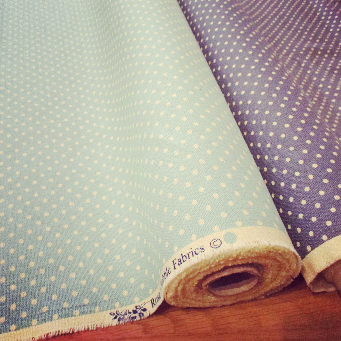 craftessltd's tweet photo. Going dotty over this gorgeous fabric! Kit design soon to be revealed... #craftess #sewingkit #spotty #dotty #cotton #canvas #craftproject #craftkit https://t.co/iaJ1Pg1s7B