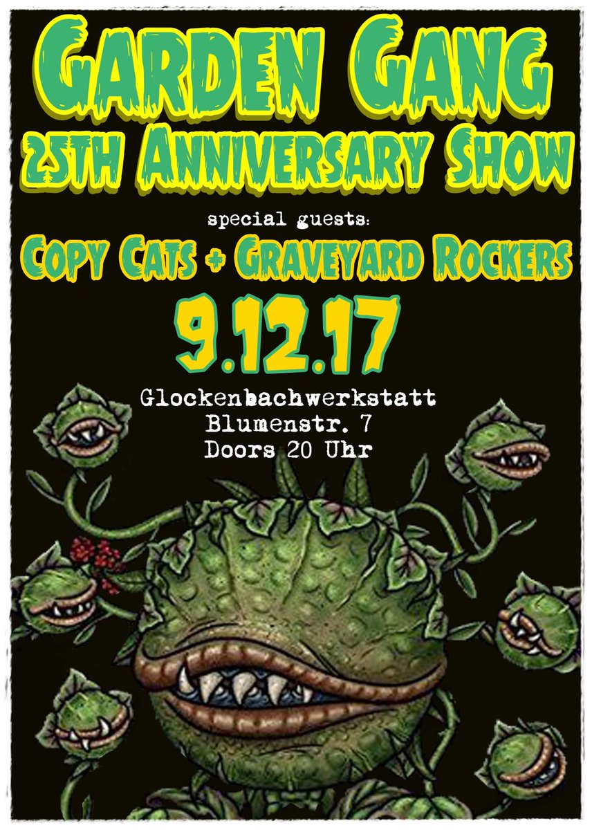 Garden_Gang's tweet photo. Show Must Go On https://t.co/sTAhRet1CP