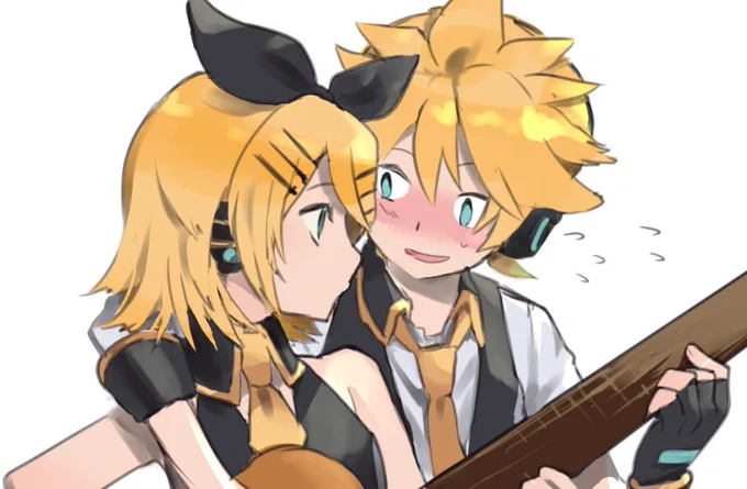 以前描いた青黒ちゃんのafter 