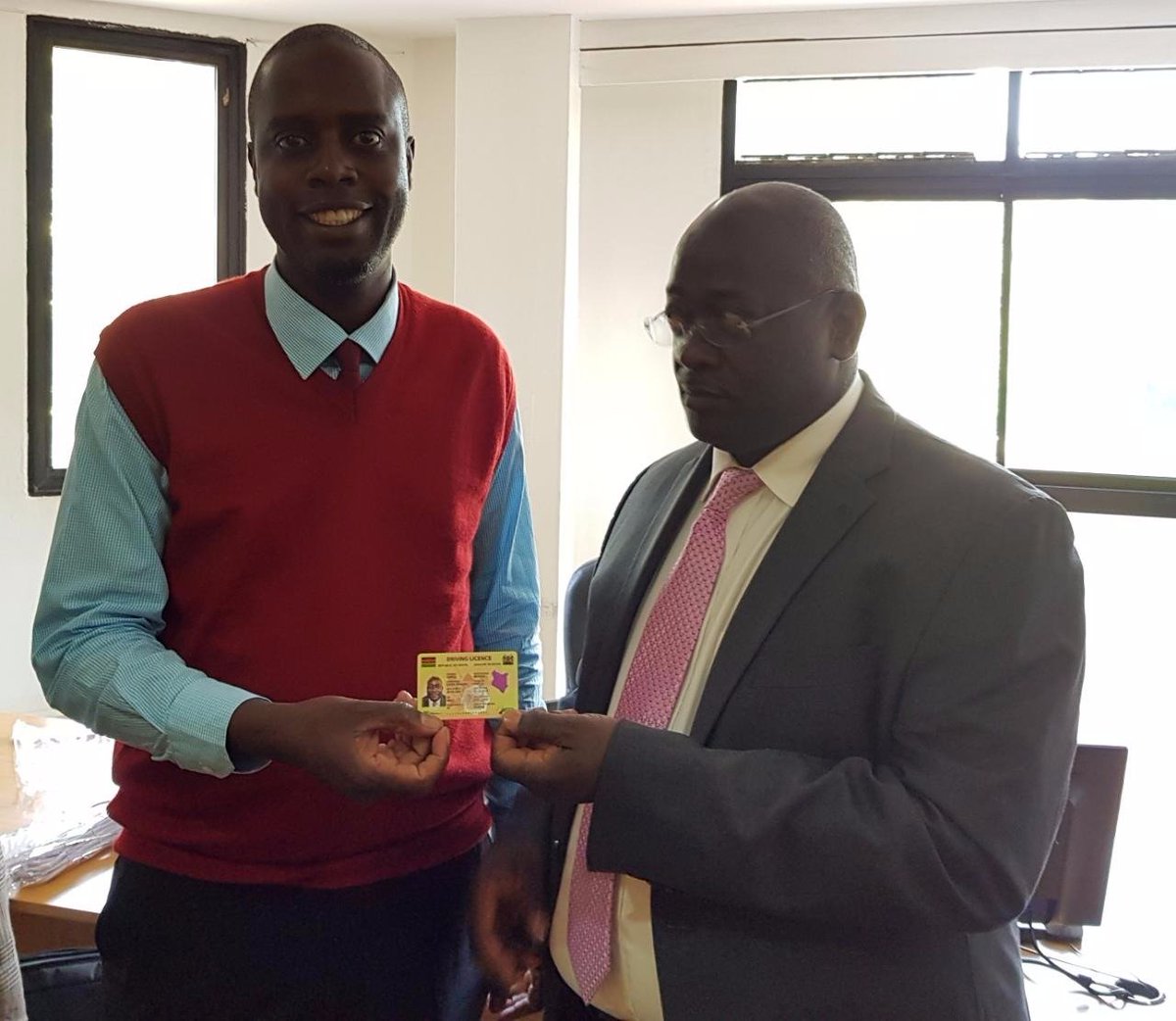 Seems like time to dump the ugly old red books has come!  How cool are these new DLs going to be - time shall tell! Lakini hata nyinyi <a href="/ntsa_kenya/">NTSA KENYA</a>, why did this take you this long to do, jowa! Hebu give us a launch date we start kupanga laini! <a href="/WangilaFernando/">Fernando Wangila, Ph.D.</a> <a href="/MEsipisu/">Amb. Manoah Esipisu EBS</a>